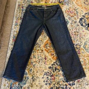 Chico's Platinum Denim Jeans Womens size 3